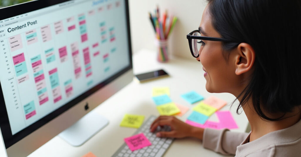 Content calendar planning Lorton VA small businesses