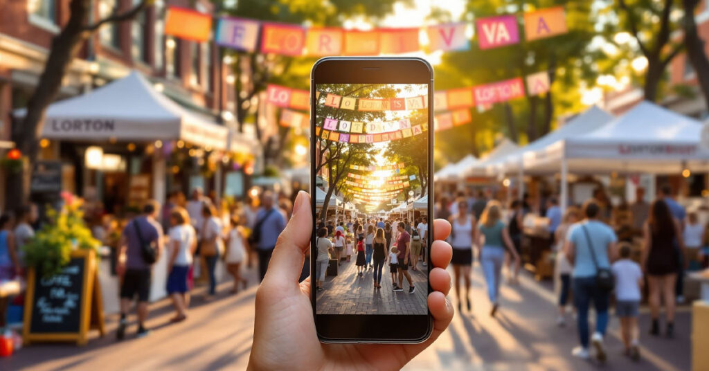 Using local events for content creation in Lorton VA