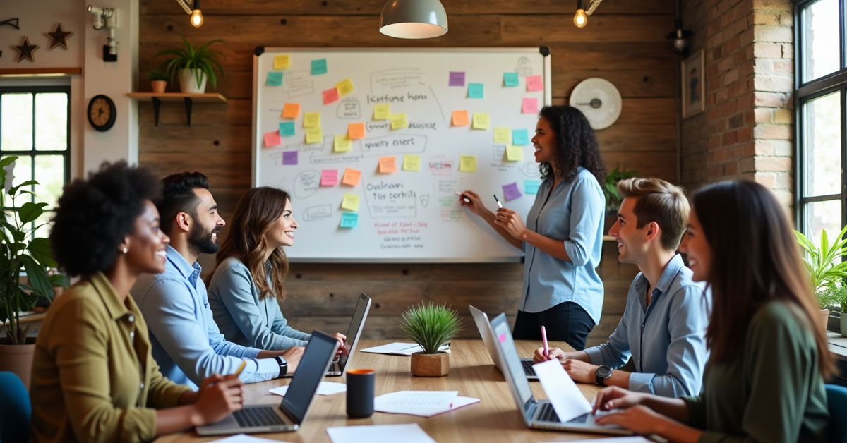 Lorton VA marketing team planning keyword strategy for local SEO