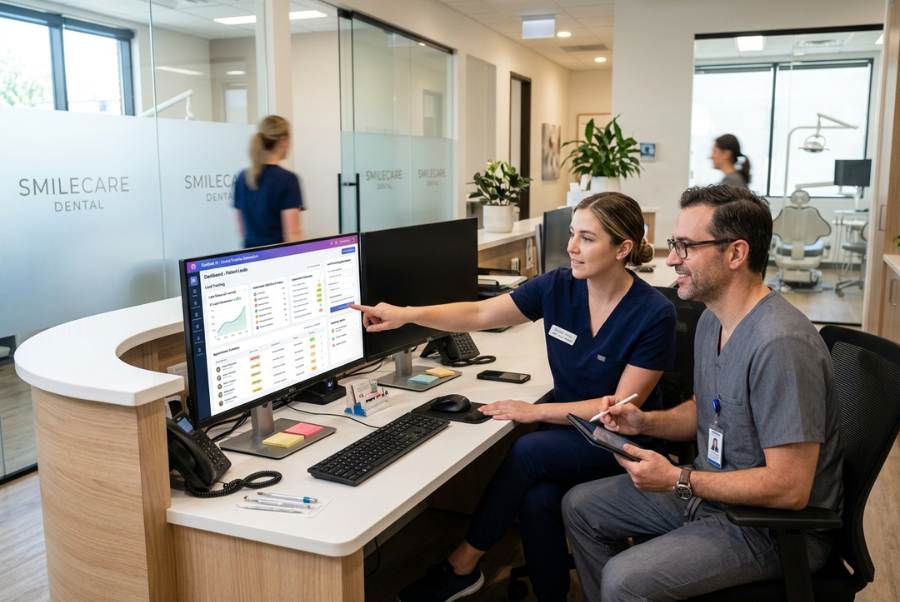 Best marketing strategy for dentists using AI, ads, and SEO for patient lead generation