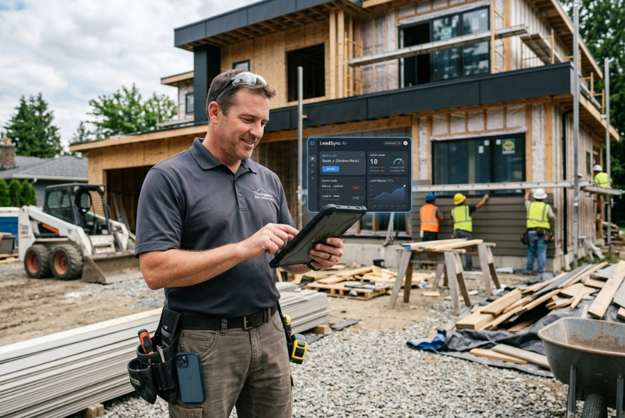 Contractor using AI and digital advertising to generate consistent remodeling leads