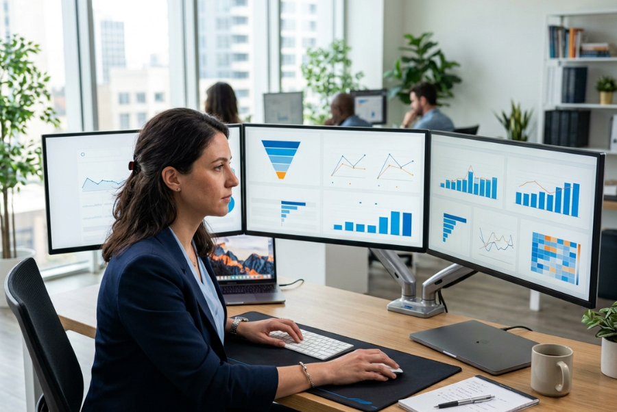 Conversion rate optimization for lead generation dashboard improving website conversions