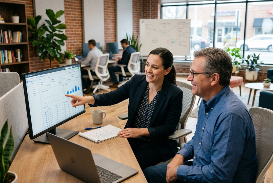 Facebook Ads strategy consultation for a local business in Arlington VA